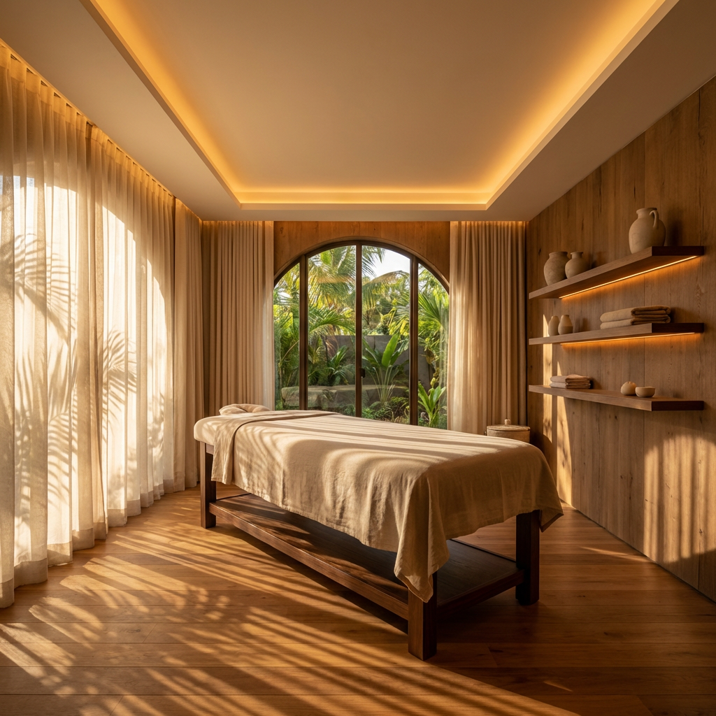 The PPW clinic interior in Tamarin, Mauritius