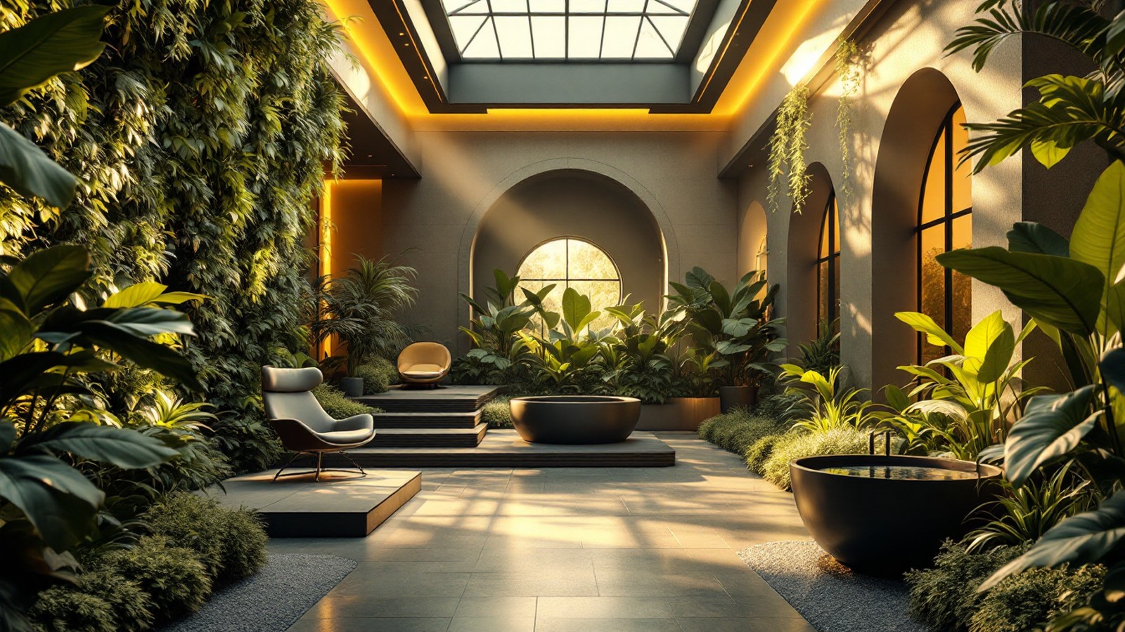 Workplace recovery garden — Space Designer